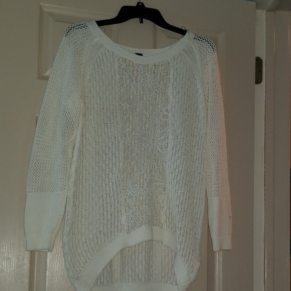 Cream sweater